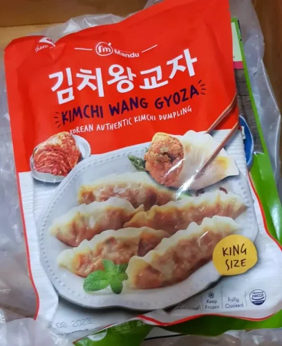 Korean King Size Gyoza (Galbi/Kimchi) 5 bags photo review