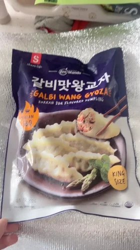 Korean King Size Gyoza (Galbi/Kimchi) 5 bags photo review