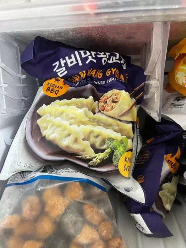 Korean King Size Gyoza (Galbi/Kimchi) 5 bags photo review