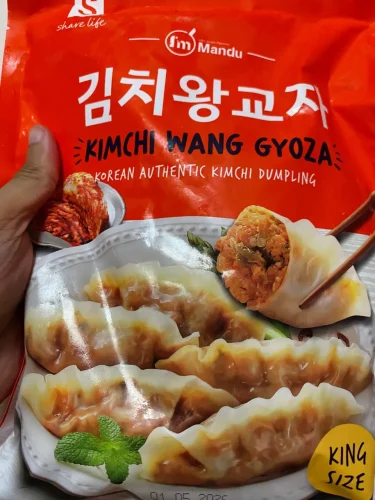Korean King Size Gyoza (Galbi/Kimchi) 5 bags photo review