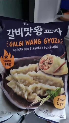 Korean King Size Gyoza (Galbi/Kimchi) 5 bags photo review