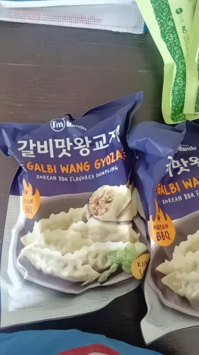 Korean King Size Gyoza (Galbi/Kimchi) 5 bags photo review
